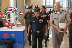 US army chief and allies discuss Asia-Pacific in India