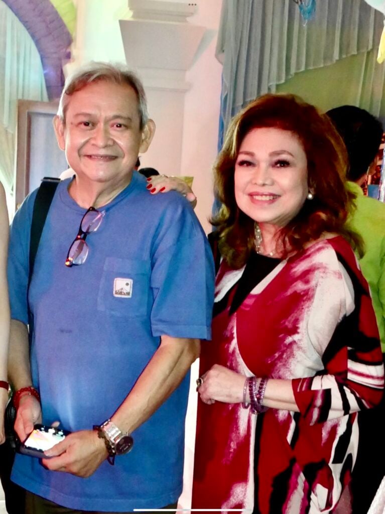 Jojo Silvestre and Becky Garcia.
