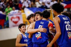 YOUNG GUNS — Gilas Youth bags W. C. ticket