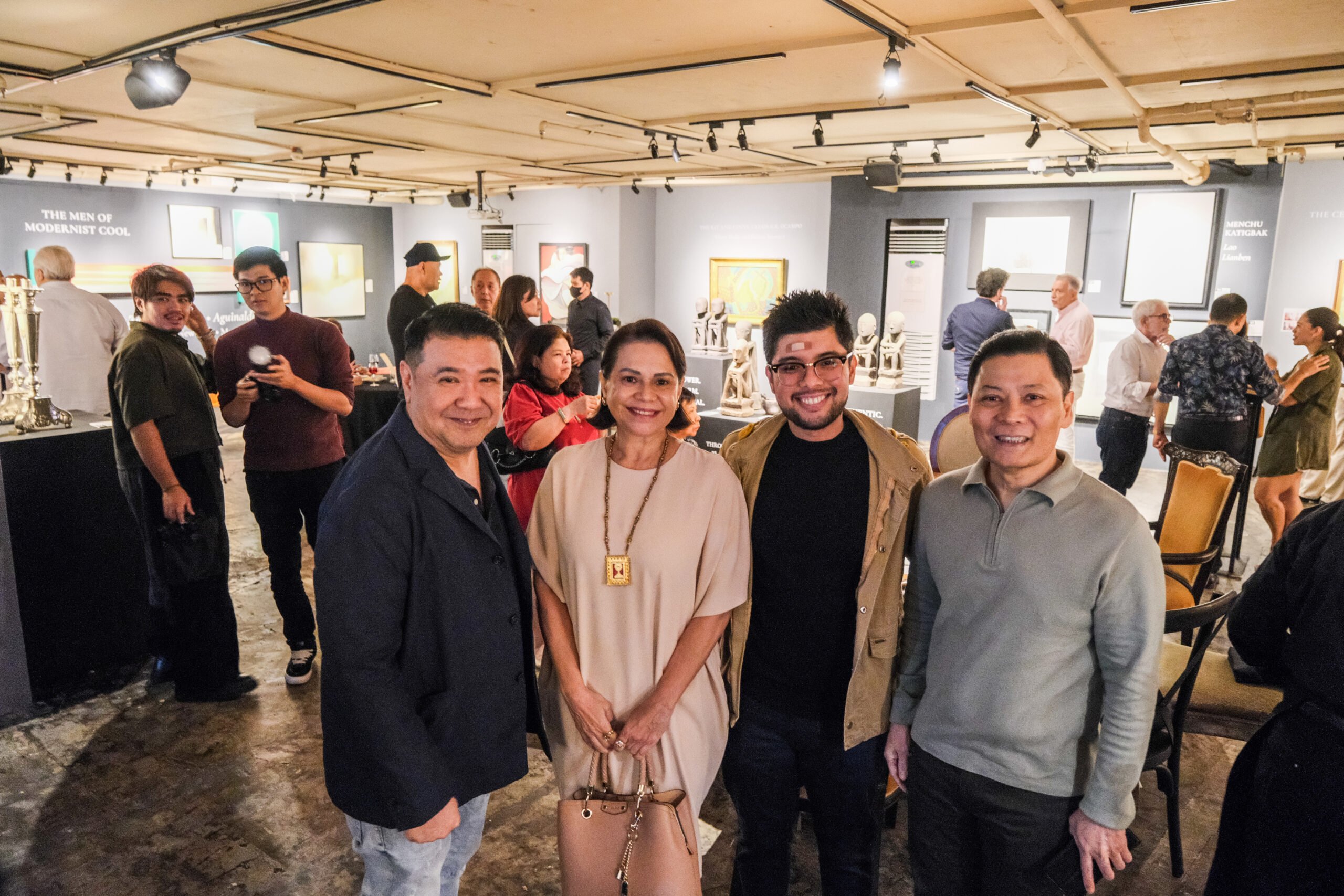 JOY Rojas, Ann Puno, J Puno and Rene Puno.