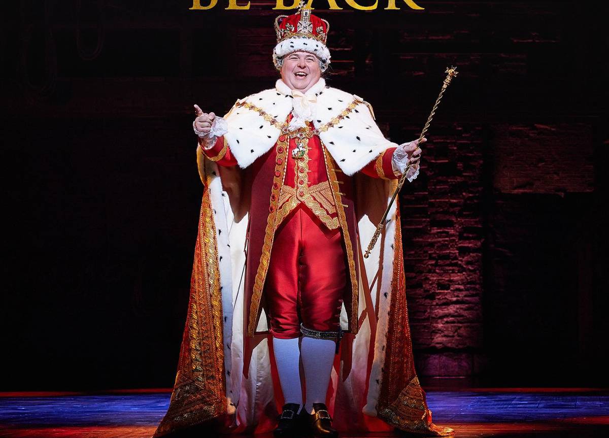BRENT Hill as King George. | photographs courtesy of ig/darnell abraham