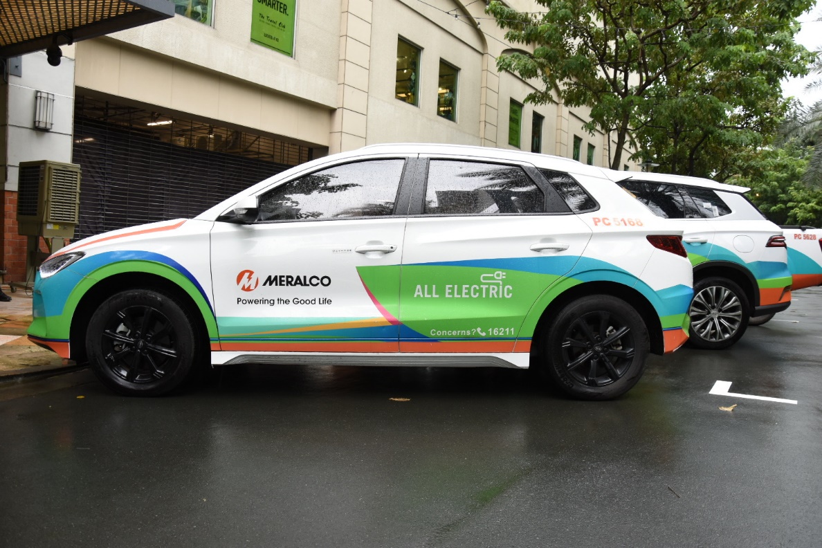 At the EV forefront:  Meralco to electrify 25%  of vehicle fleet by 2030