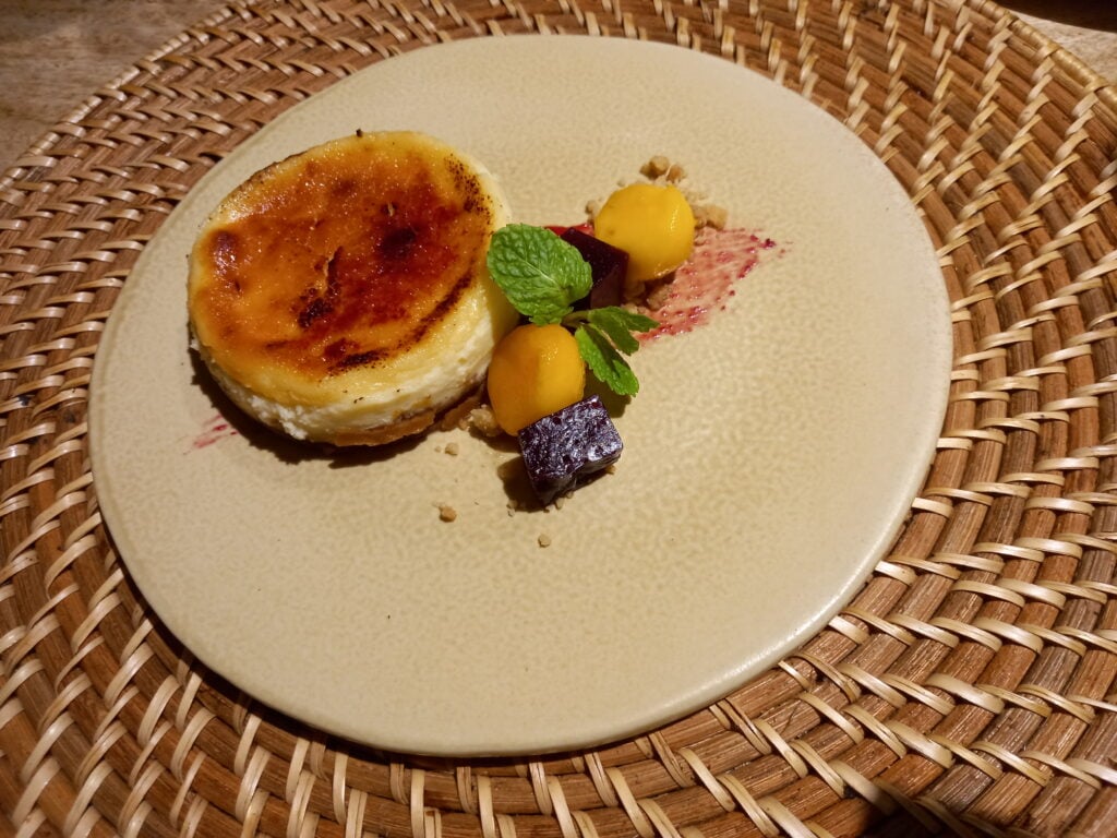 Manchego Cheesecake.