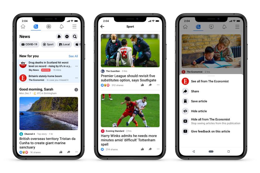 Meta to retire Facebook News in UK, France and Germany