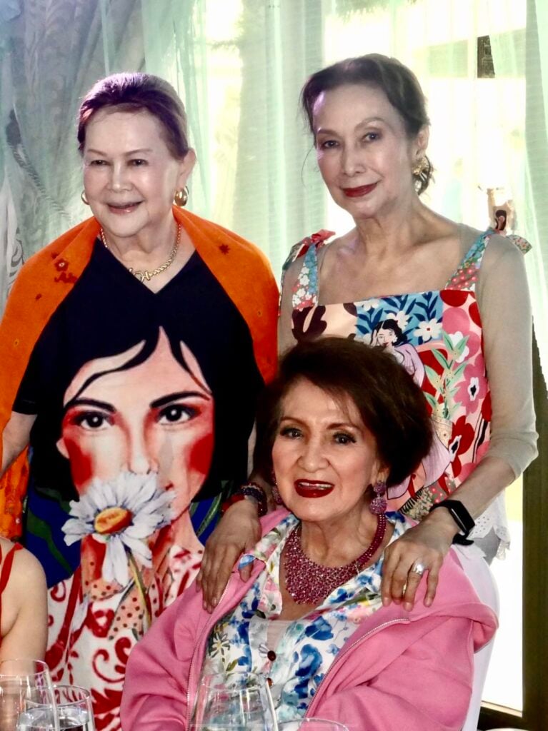 Nene Leonor, Susan Laudico and Lorna Quisumbing.