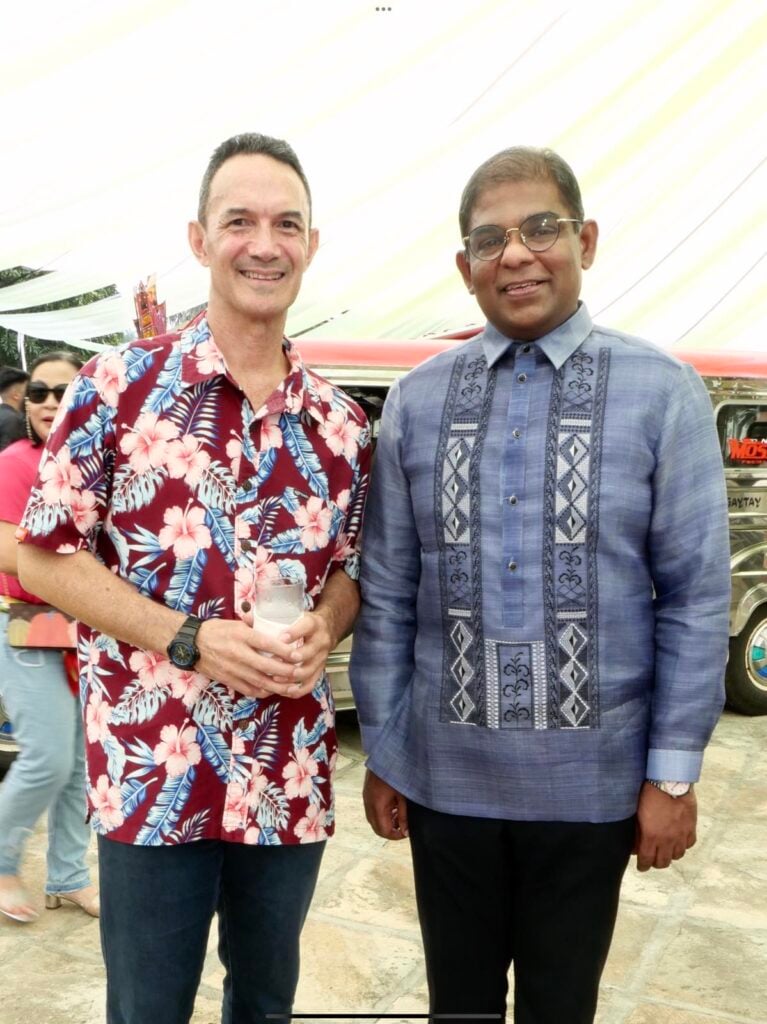 New Zealand Ambassador Peter Kell and Malaysian Ambassador Abdul Malik Melvin Castelino.
