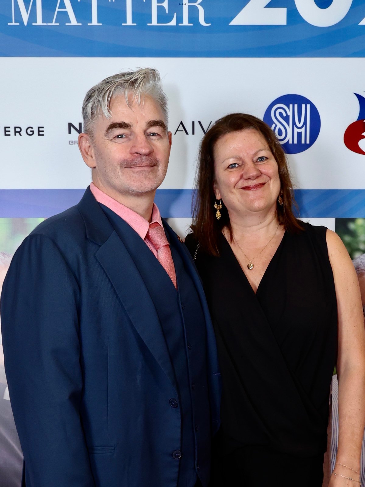 Norwegian Consul Frank Johansen and his wife Julie.