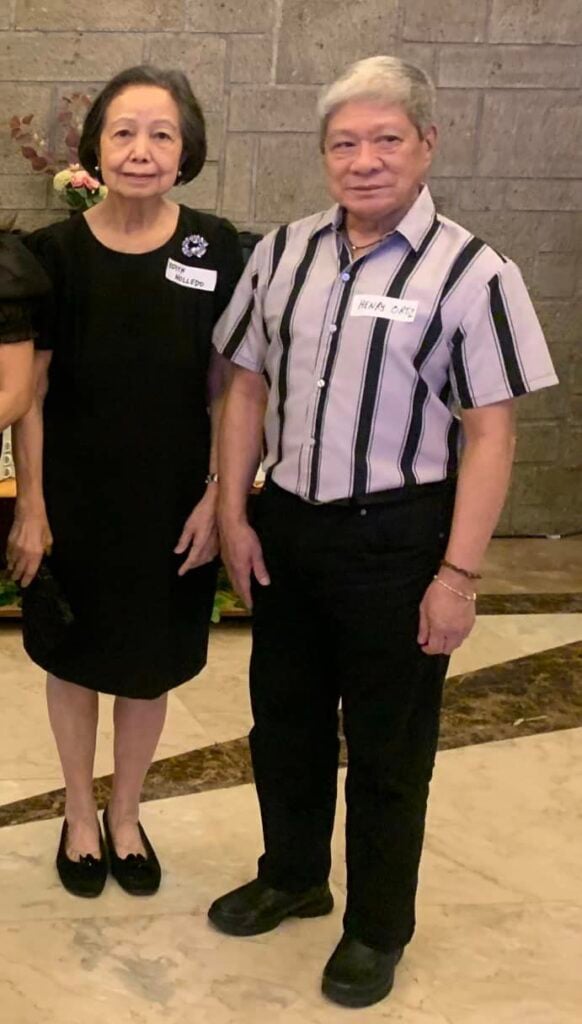 EDITH Nolledo and Henry Ortiz.