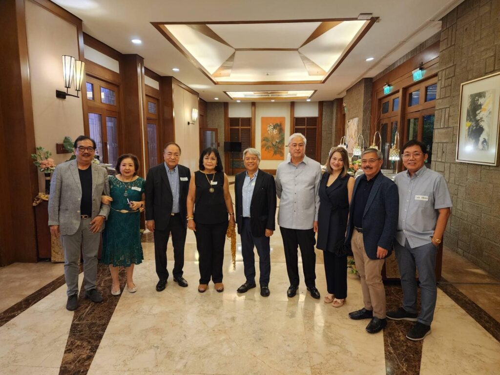 (From left) Dr. Bing Joson, Fanny Blanco, Producer Bank owner Andy Cornejo, Marivel Carandang, Manila Polo Club president Bernie Vergara, Joseph and Mona Gallego, former Cabanatuan City three-term Mayor and now Vice Mayor Jay Vergara and Onie Mallari.