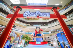 21-ft tall straw hat Luffy sets sail to SM North EDSA for Animezing North 2023