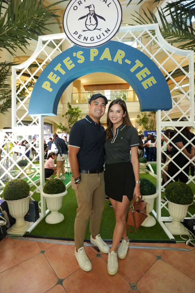 SPORTS anchor Andrei Felix, who placed first runner-up in the friendly mini golf competition, came to the event with his fiancée and sports reporter Pauline Verzosa.