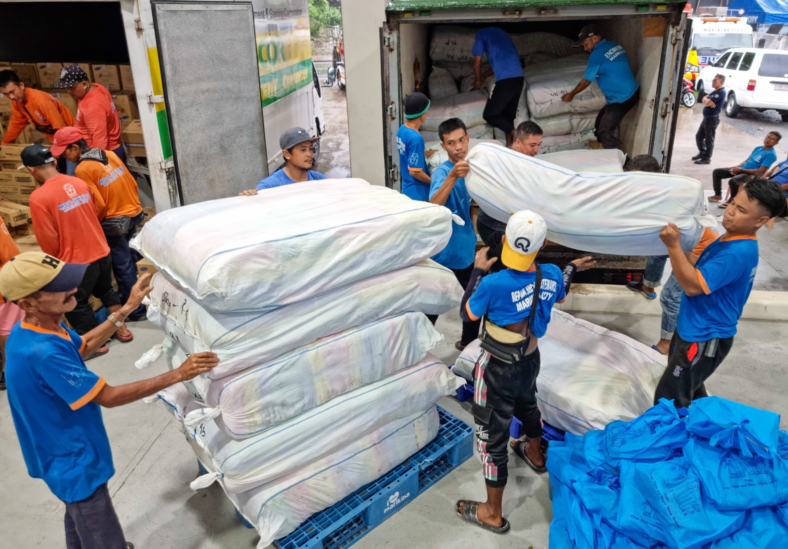 PAGCOR delivers aid to flood-affected Marikina City residents