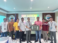 PLDT, Smart Ligtas kits reach Aurora