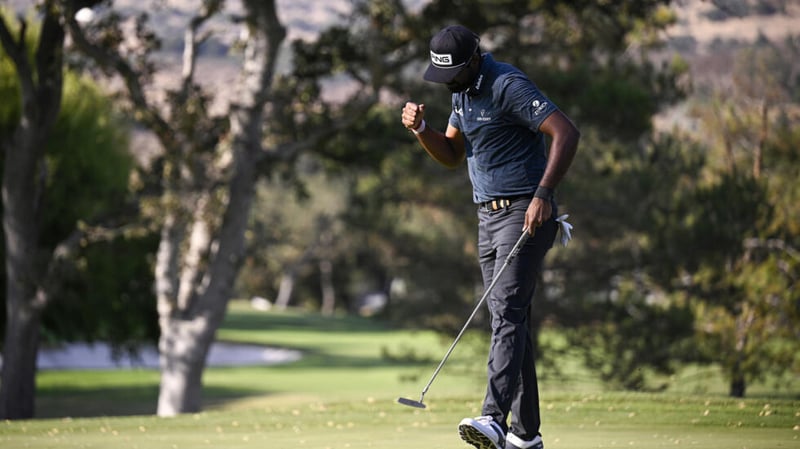 Theegala goes all the way in 1st PGA victory