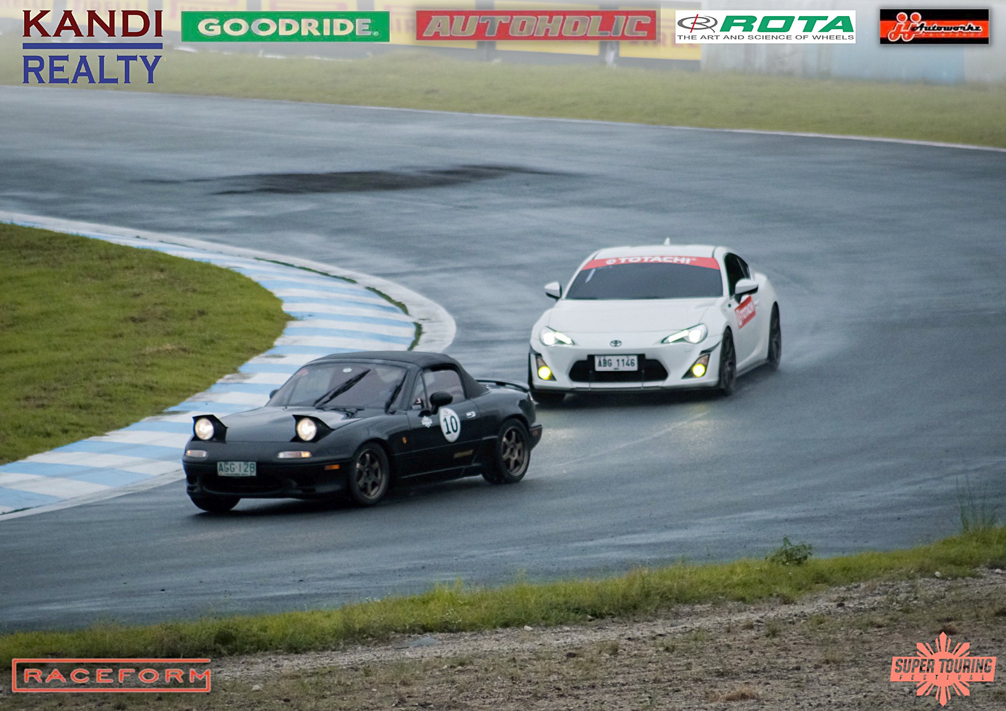 FULL SPEED AHEAD — Race car driver Enzo Villareal takes podium in Miata Cup, Super Touring