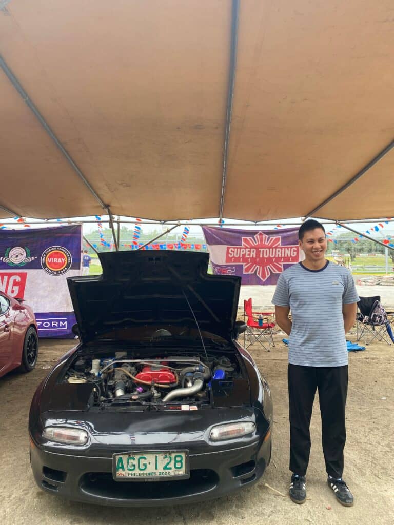 ENZO Villareal, with his 1997 Miata MX-5, shows that he's got what it takes to win. | Photographs courtesy of Enzo Villareal