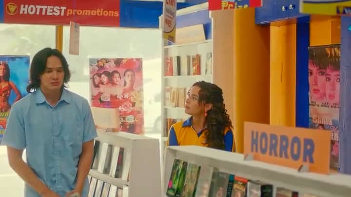 RURU Madrid and Yassi Pressman in ‘Video City: Be Kind, Please Rewind.’ | photograph courtesy of GMA pictures