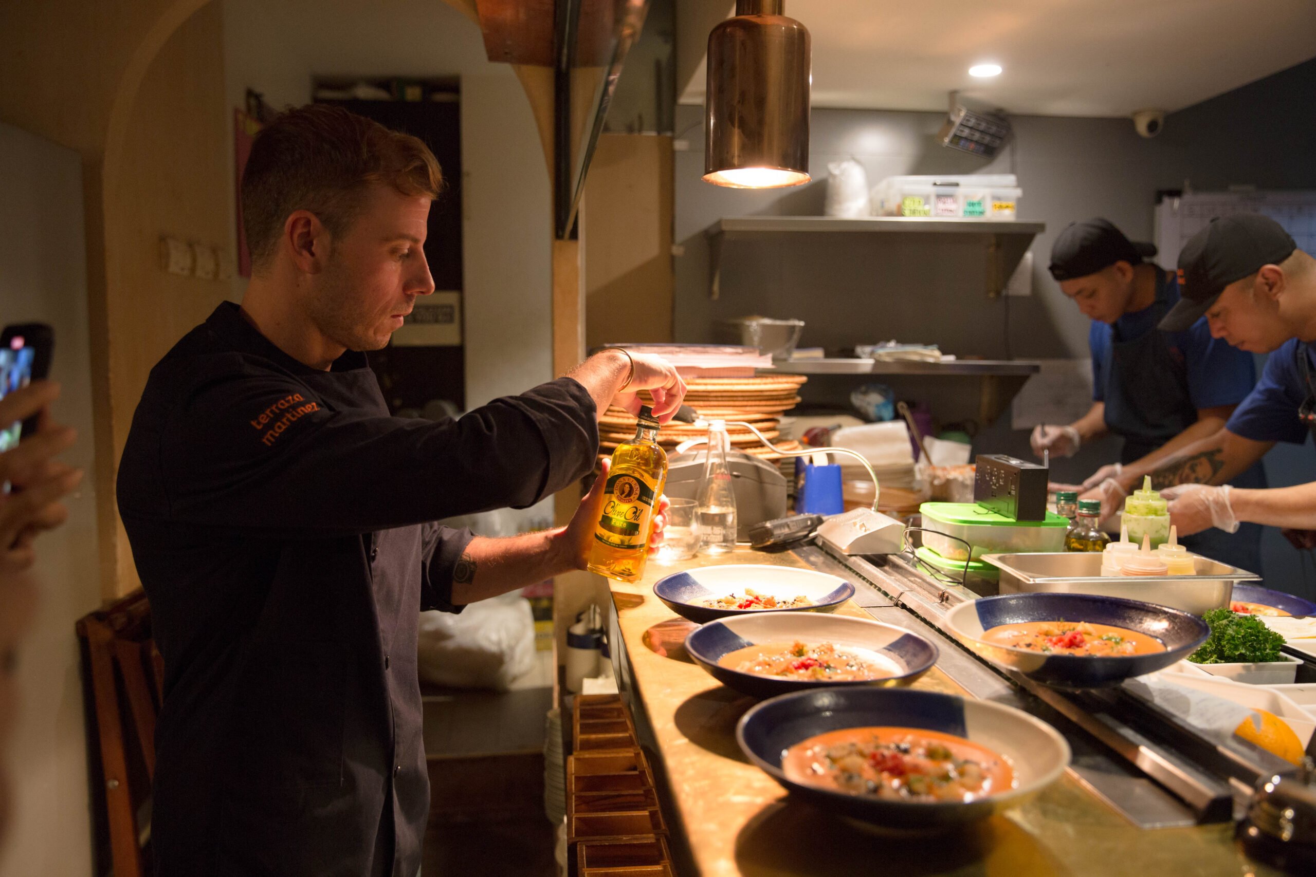 Cooking is in his Spanish blood