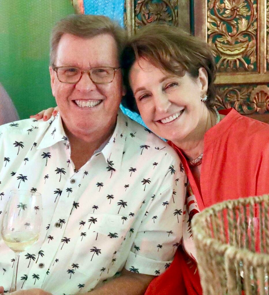 USA Ambassador MaryKay Carlson with husband Aubrey Alexander Carlson.