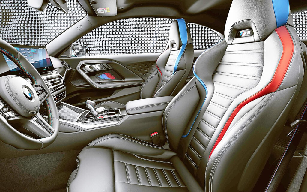 PERFORMANCE and comfort are ingrained in the M-car philosophy. The M2's cockpit is nothing short of stunning.