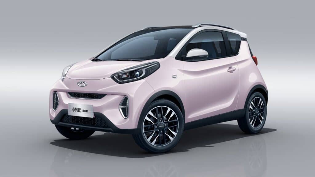 Ready to undergo testing, the EQ1 EV is another contender for the growing city-car segment. | Photograph courtesy of Chery Philippines