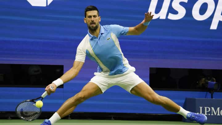 Djokovic displays ‘Mamba Mentality’
