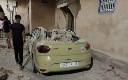 Morocco quake toll  now 820; Pinoys safe