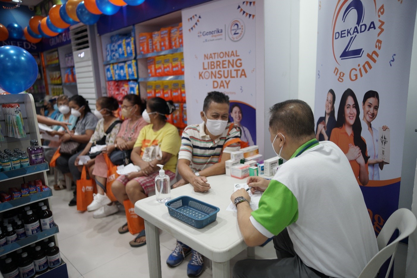 Generika Drugstore celebrates Dalawang Dekada ng Ginhawa with National Libreng Konsulta Day