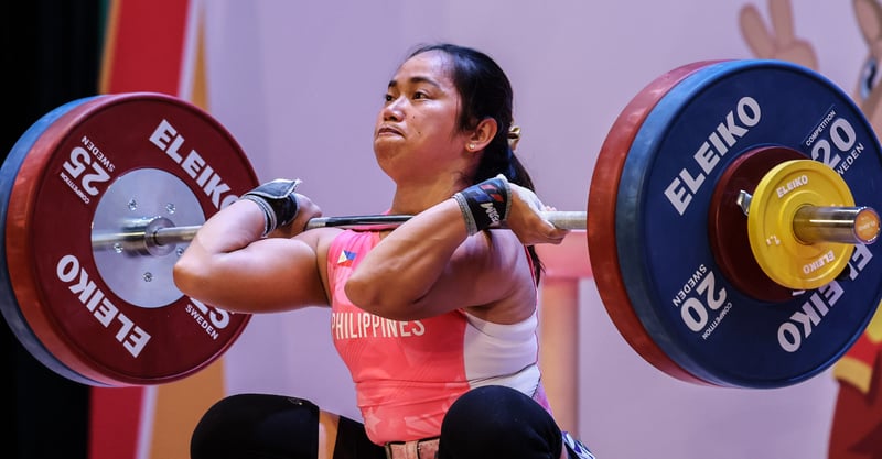 Filipino lifters start Asiad bid