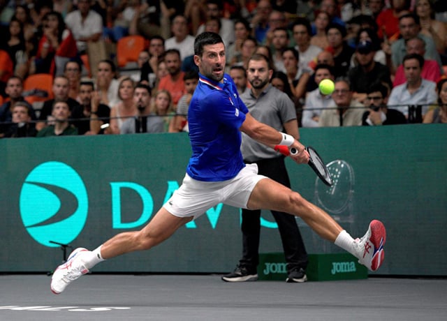 SERBIAN SUPREMACY — Djokovic crushes Fokina in Davis Cup