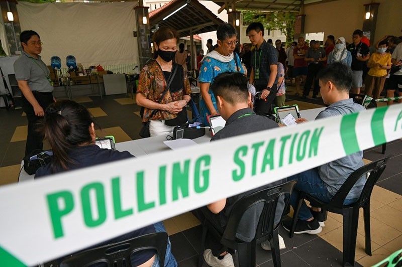 Singapore holds presidential election