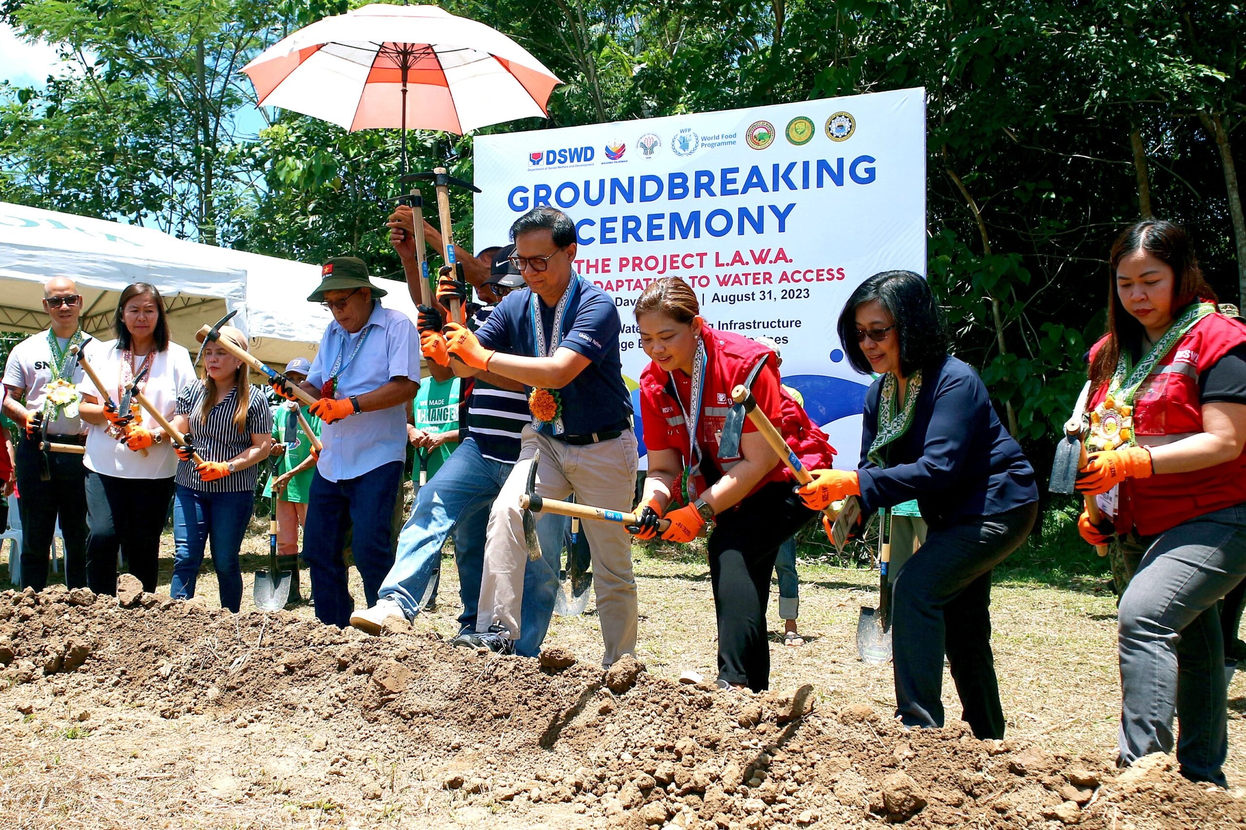 DSWD Project LAWA to improve community resilience amid El Niño