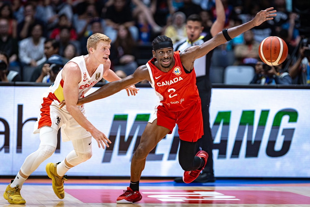 Canada dump holders Spain out of Basketball World Cup as US suffer first loss