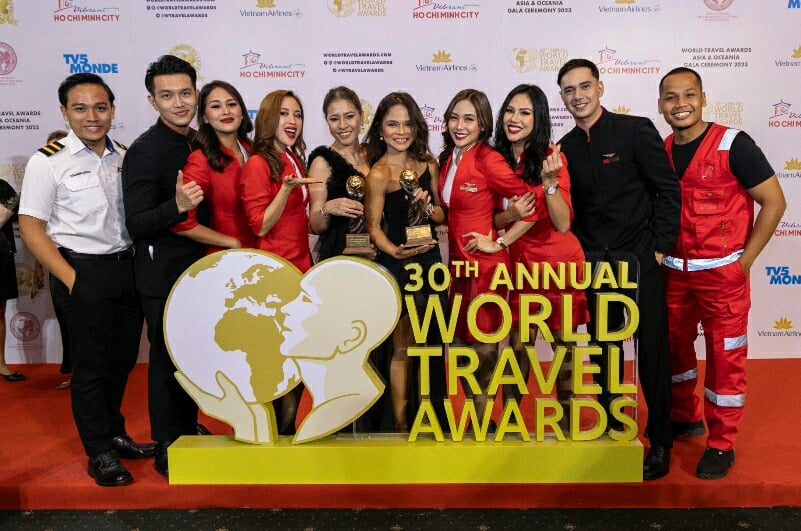 AirAsia and AirAsia Superapp win big at World Travel Awards Asia 2023