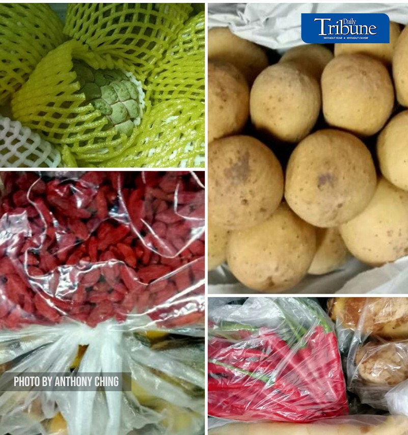 Various agri produce confiscated at NAIA