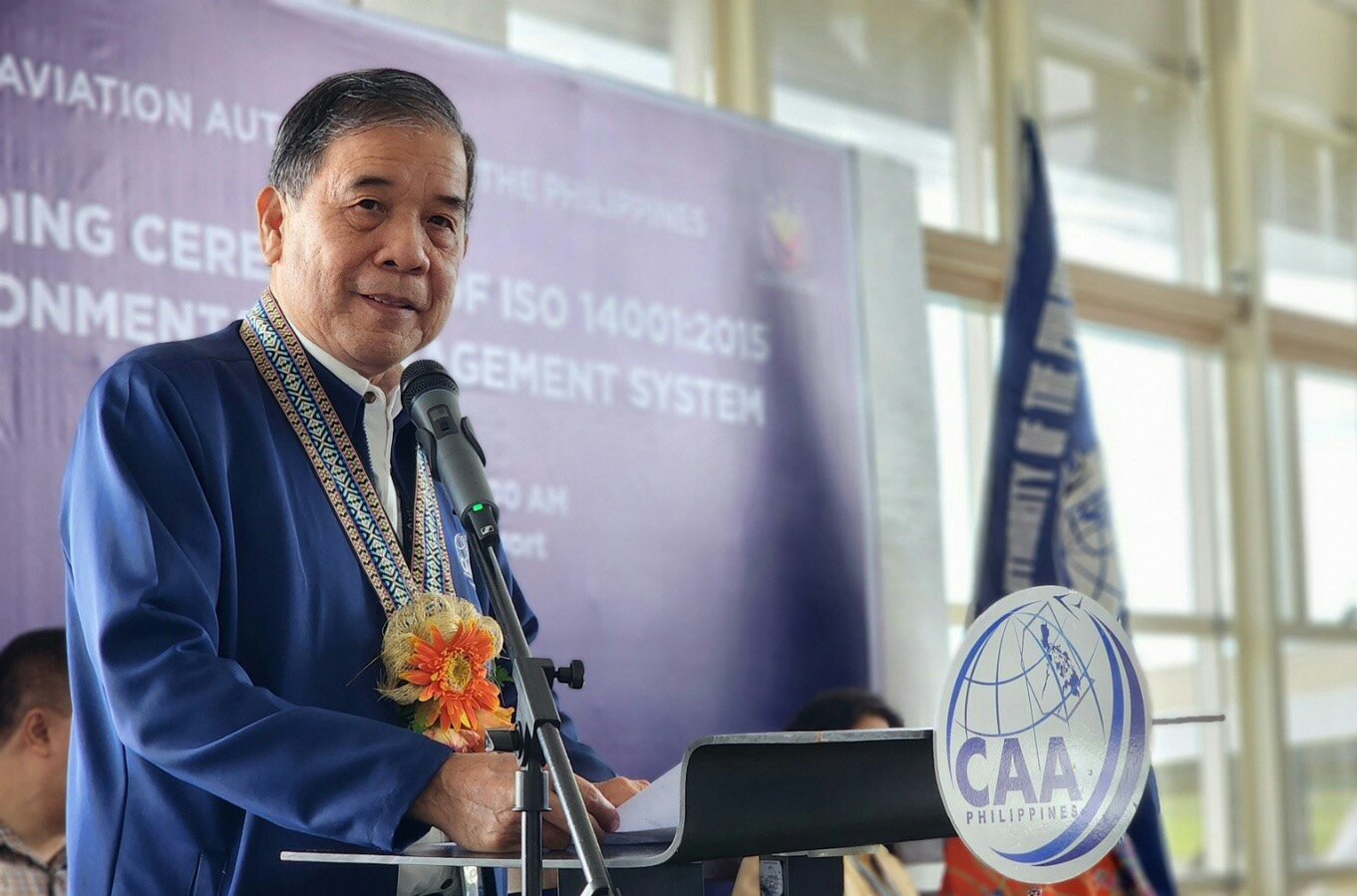 Iloilo Int’l Airport receives ISO certification for environmental management compliance