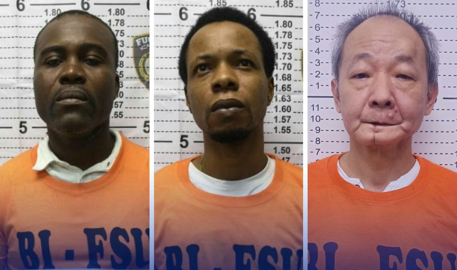 BI arrested 3 foreign fugitives in Cavite