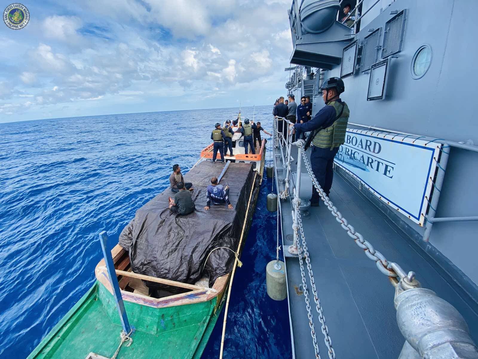 Navy seizes smuggled cigarettes worth P12M