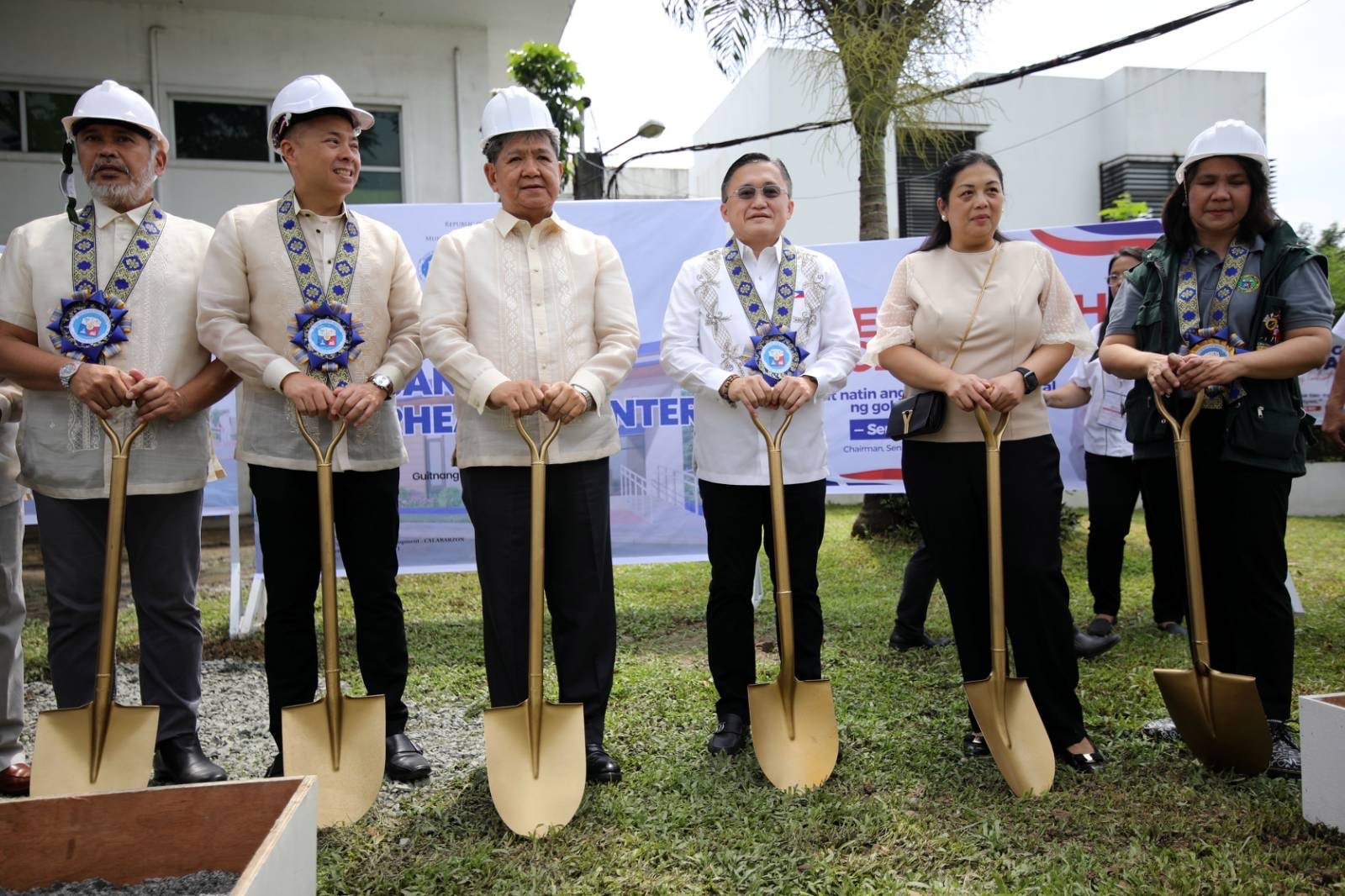 Bong Go leads groundbreaking ceremony of Super Health Center in San Mateo, Rizal
