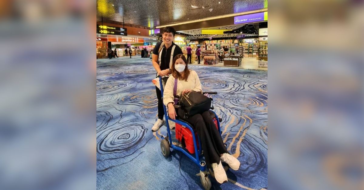 Robi Domingo flies home on his birthday