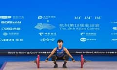 Ramos falls in weightlifting