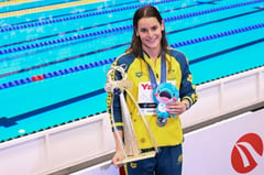McKeown becomes first woman to hold every backstroke world record