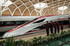 Indonesia launches Southeast Asia’s first high-speed rail