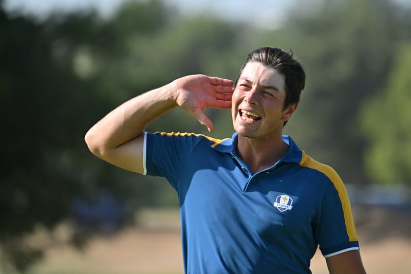 Hovland edges Europe closer to Ryder Cup triumph