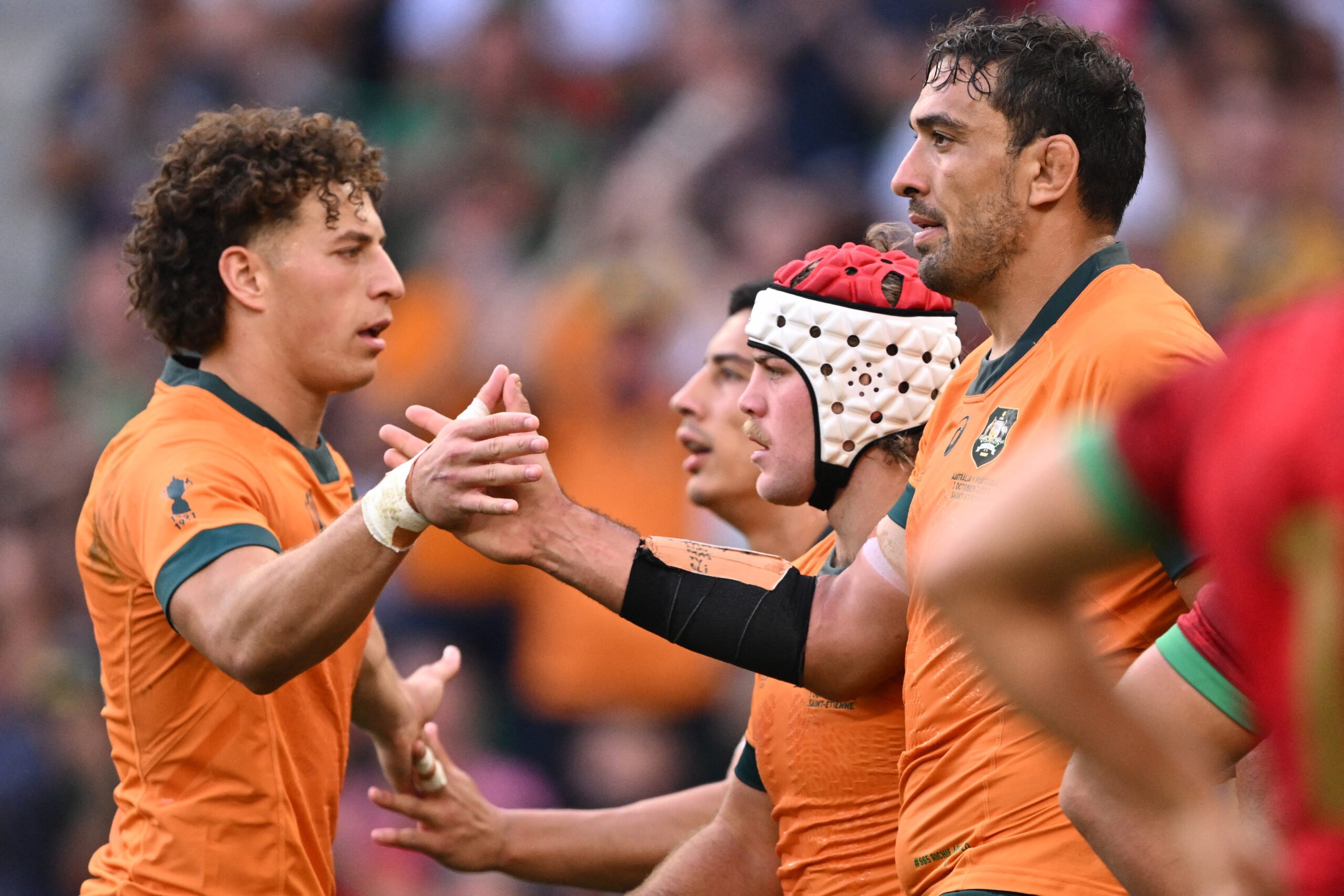 Australia beat Portugal to keep Rugby World Cup progress hopes alive