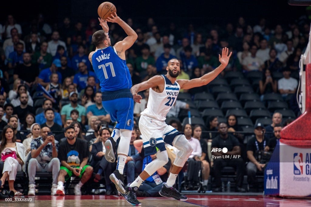 Doncic scores 25 points but Dallas lose pre-season opener