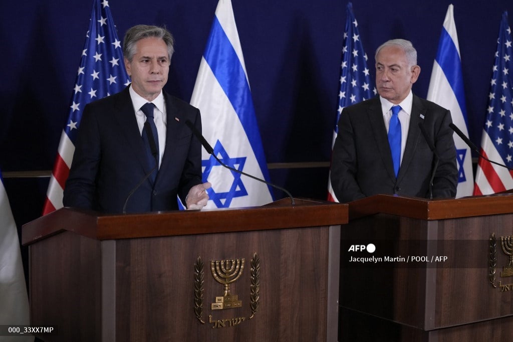 US ‘always by your side’, Blinken tells Israel in war with Hamas