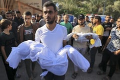 Gaza rescuers say 31 killed in Israeli strikes on school sheltering displaced
