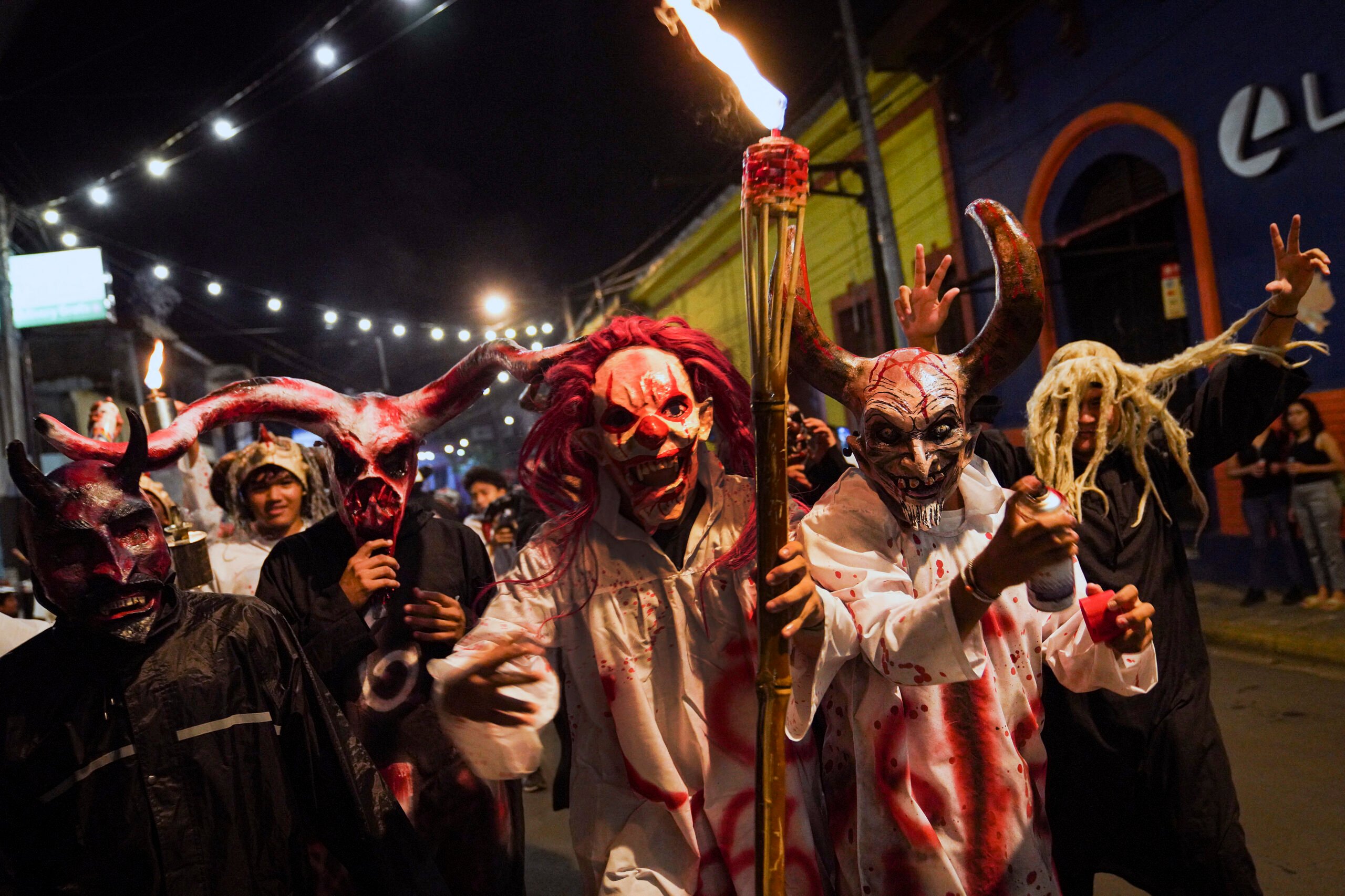 Witches, devils scare you straight in indigenous Nicaragua festival
