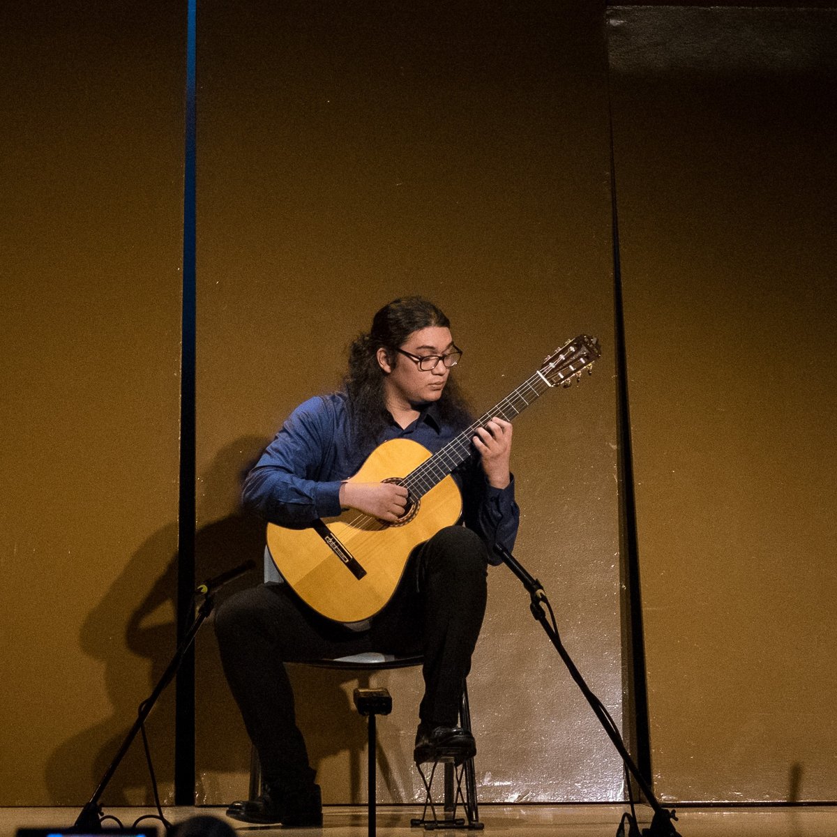 The performer at the Manila Guitar Festival in 2017
